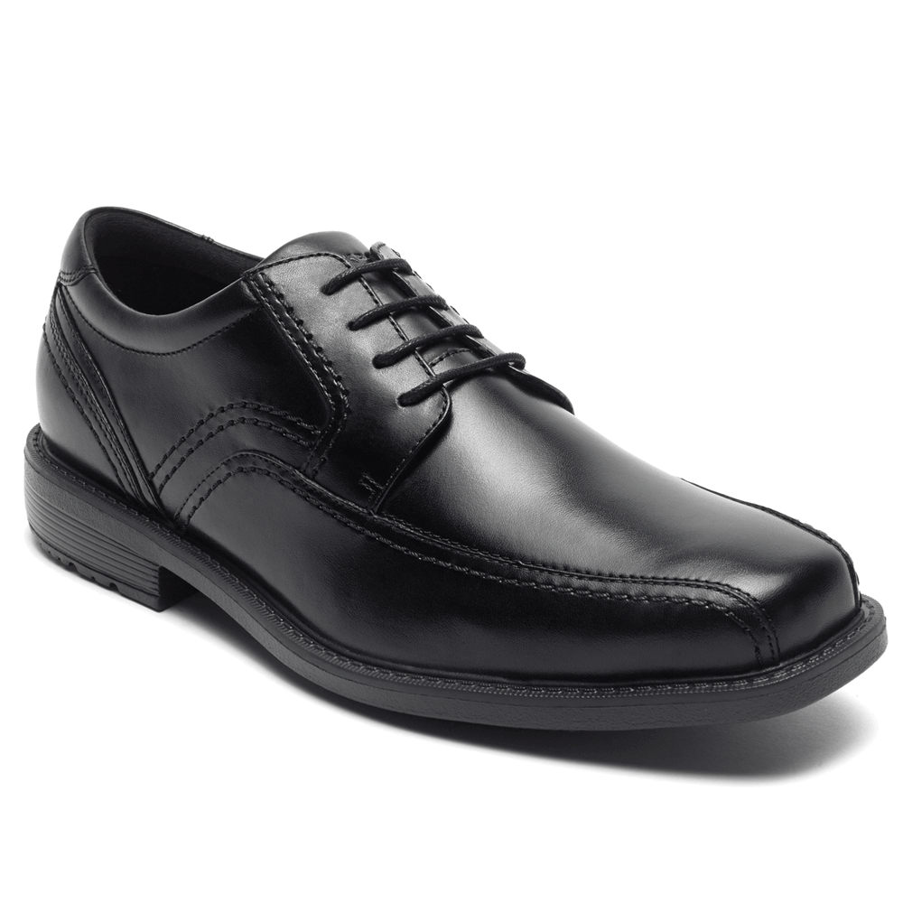 Rockport Mens Lace Up Black - Style Leader 2 Whitner - UK 809-COKPMG